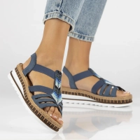 Sandals Rieker V7909-12 blue