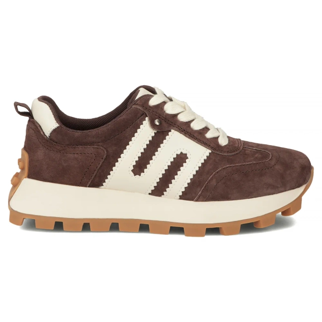 Leather sneakers Filippo DP6743/26 D BR brown