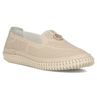 Leather shoes Filippo DP6838/25 BE beige