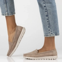 Leather loafers Filippo DP6751/25 BE beige