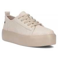 Leather sneakers Filippo DP6116/25 BE beige