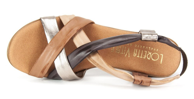 Sandals Loretta Vitale 3753 Marron Multi