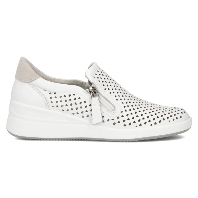 Leather shoes DP6210/24 WH white