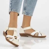 Sandals Rieker M1655-61 beige