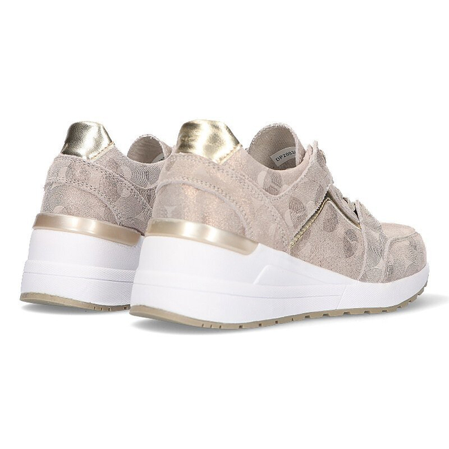 Skórzane sneakersy Filippo DP2003/21 GO złote