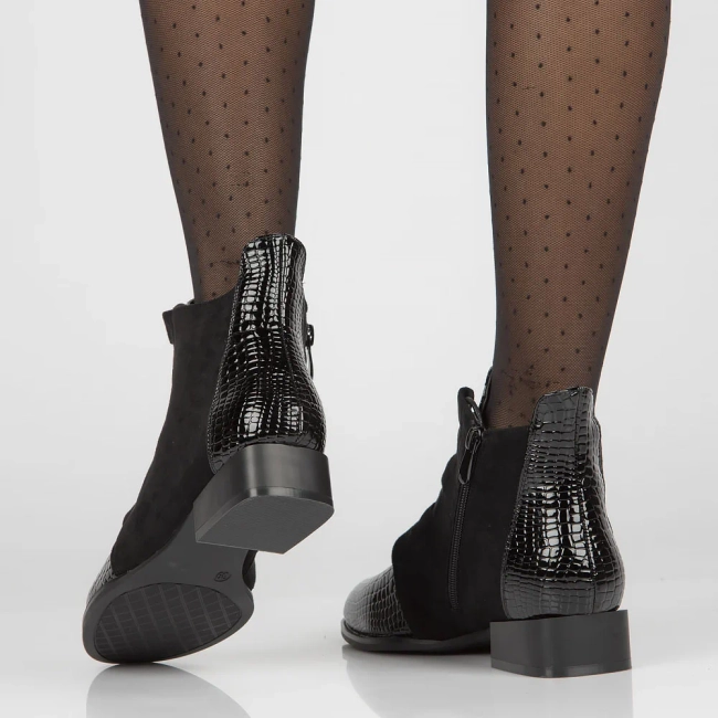 Botki Filippo DBT3034/23 BK czarne