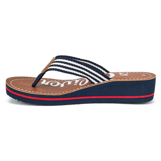 Flip-flops S.Oliver 5-27118-38 837 Navy/White