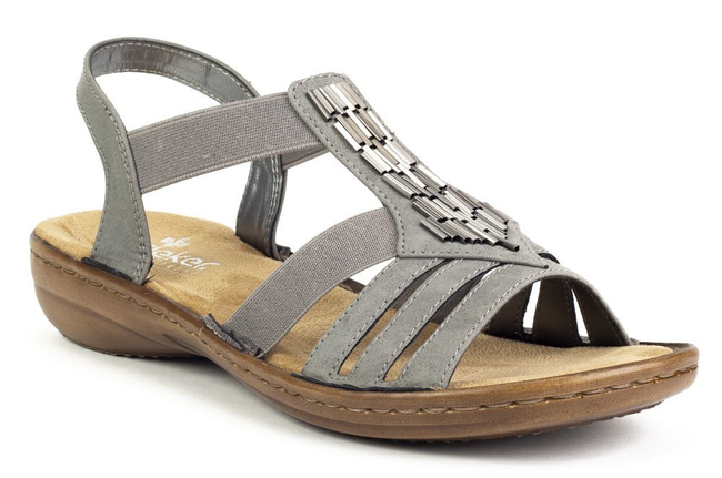 Sandals Rieker 60800-42 Grey