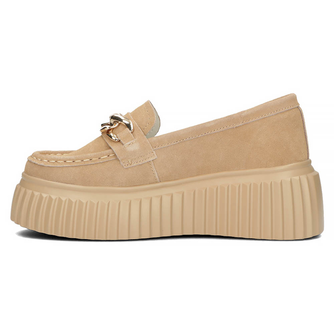 Leather shoes Filippo DP4450/23 BE beige