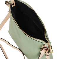 Handbag Toscanio Leather Messenger Bag F49 mint