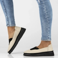 Leather shoes Filippo DP7000/25 BE beige