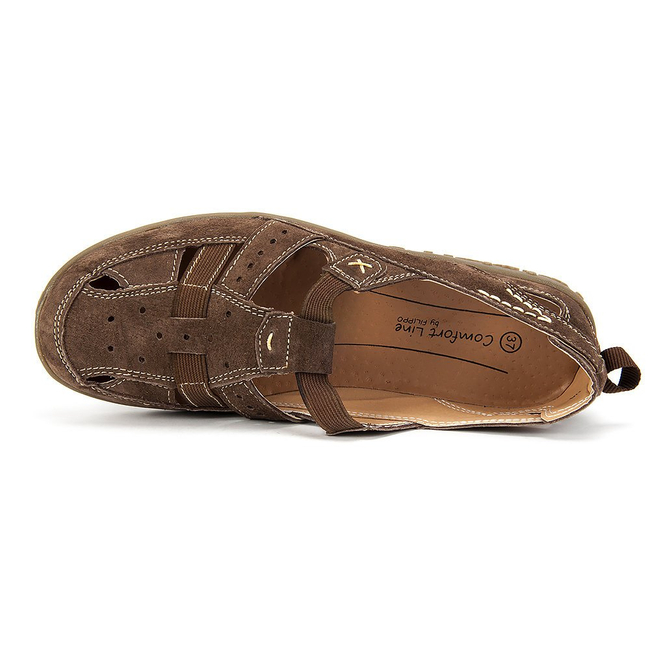 Shoes FILIPPO DP104/17 BR brown