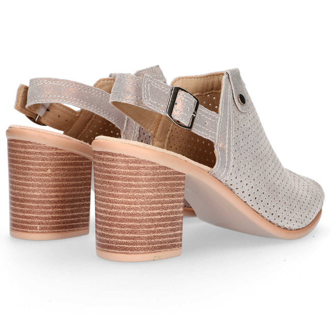 Leather Sandals Filippo DS757/20 GO gold