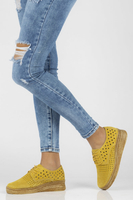 Leather shoes Filippo DP2162/21 YL yellow