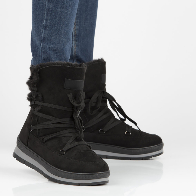 Śniegowce Filippo DBT3400/21 BK czarne