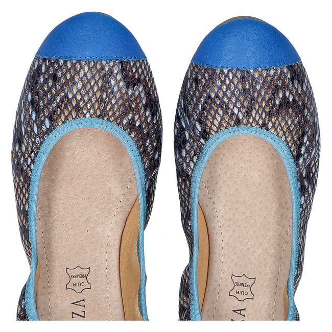 Ballerina Vinceza R15-D-P-518 BL Blue