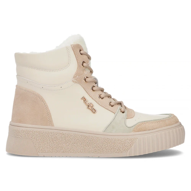 Leather ankle boots DBT6461/24 BE beige