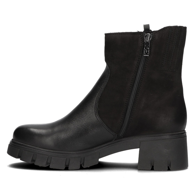 Leather ankle boots Simen 4267A black