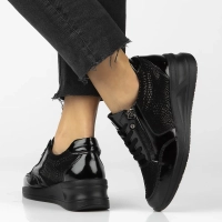 Leather shoes Filippo DP6352/25 BK black