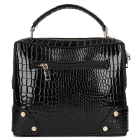 Black handheld bag black chic