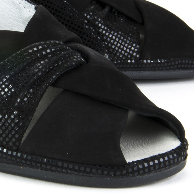 Sandały Lumel Guant 004X/4372/01/06 Nadine 22 - Black 518/108