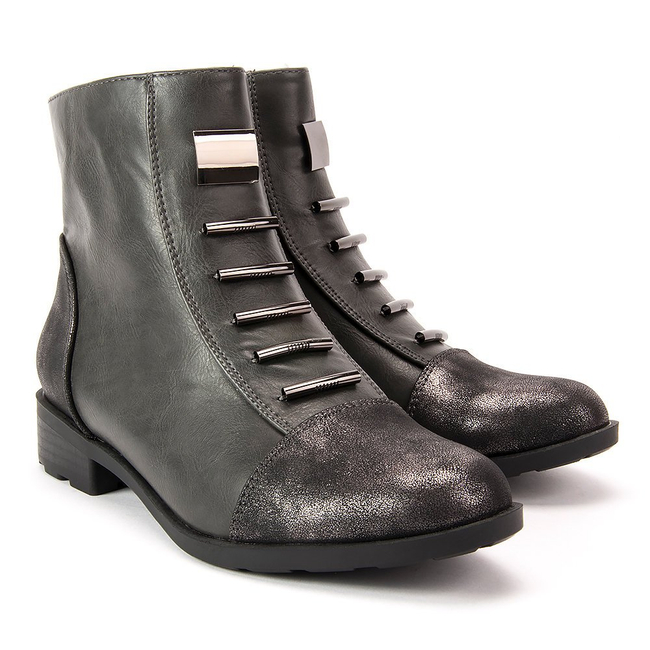 Ankle boots Filippo DBT 301/17 GR Grey