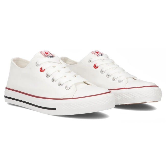 Trampki News 8SP30-4723 białe