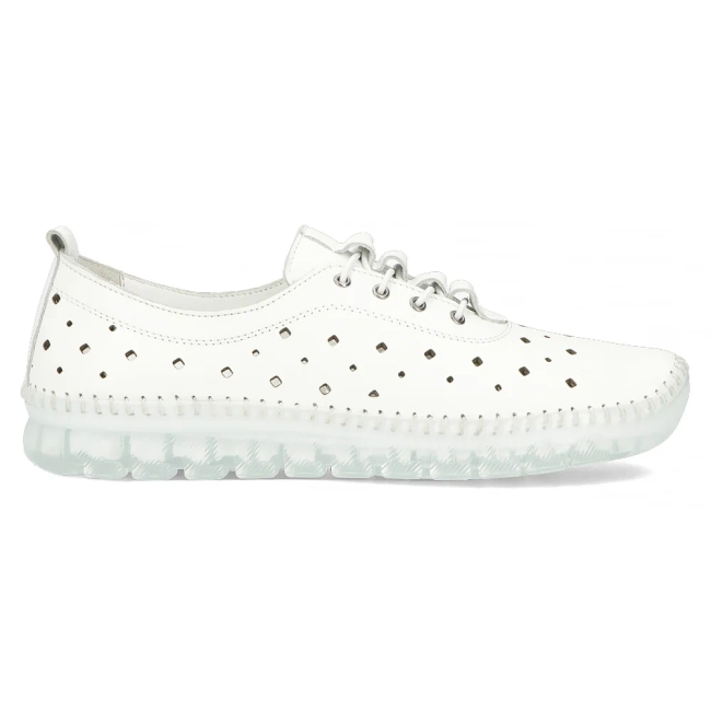 Leather shoes Artiker 54C0334 white