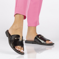 Slippers Filippo DK3700/22 BK black