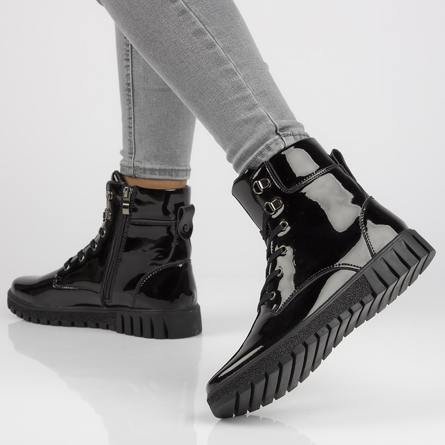 Leather ankle boots Filippo DBT3199/21 BKL Black