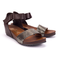 Sandals Lemar 40069 Bf. Chocolate + Kenya Gold