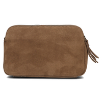 Handbag Toscanio Suede messenger bag A258 beige