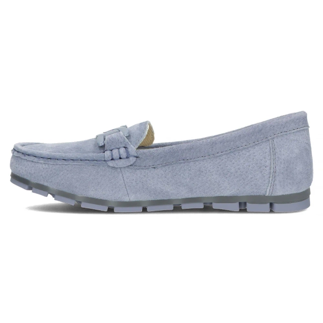 Leather loafers Filippo DP3630/25 BL blue