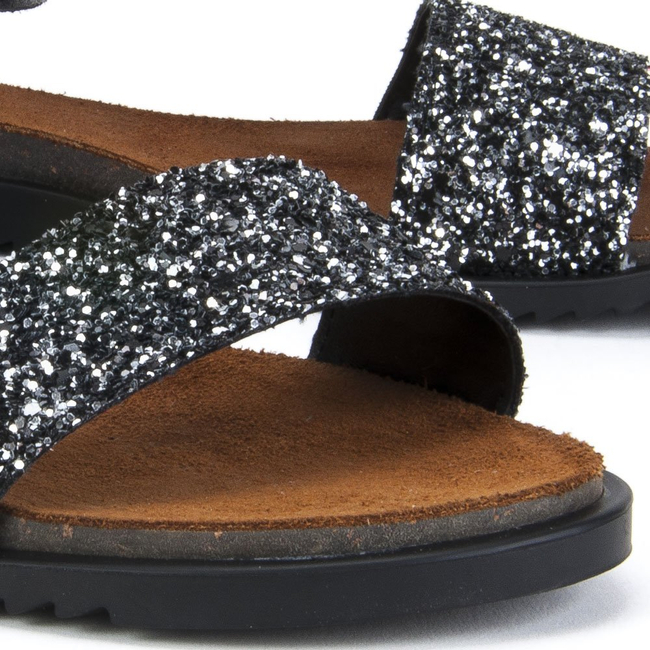 Sandals Filippo 1368 Black Sequins Nero