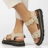 Leather sandals Yokono YAMBRE-251 SERRAJE CRUDO beige