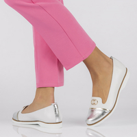 Leather shoes Filippo 150 white