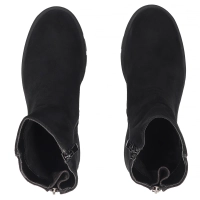 Leather ankle boots Filippo DBT8313/26 BK black