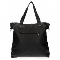 Cassi handbag 50000092 Black + suede