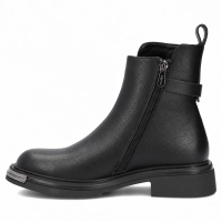 Leather ankle boots Filippo DBT8044/26 BK black