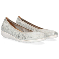 Baleriny Caprice 9-22161-24 245 Lt Grey Foil
