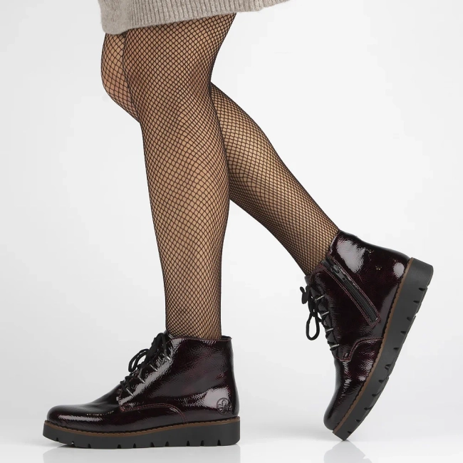 Ankle Boots Rieker 44902-35 maroon