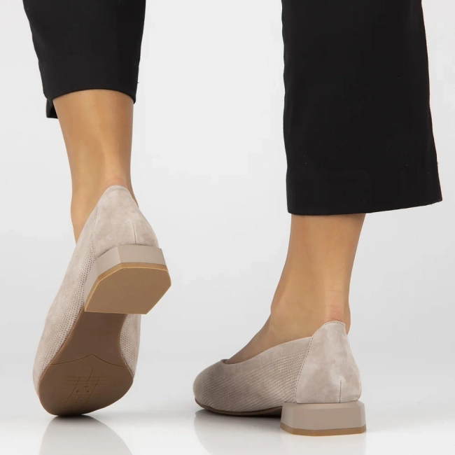 Leather shoes Filippo DP6789/25 BE beige