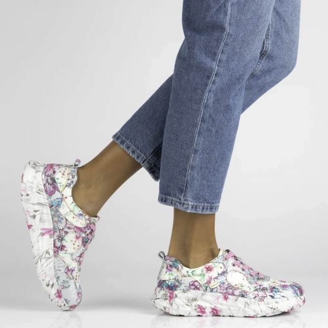 Leather sneakers Laura Vita sofiao 07 pink