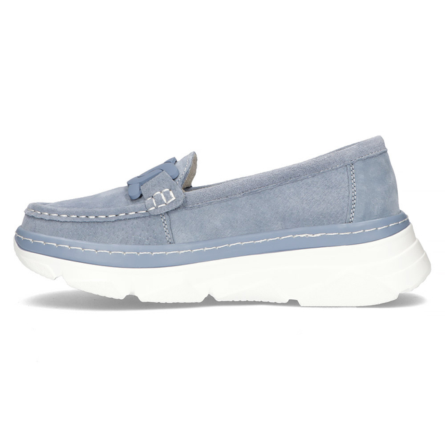 Leather shoes Filippo DP4552/23 BL blue