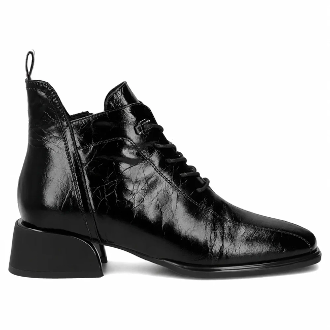 Leather ankle boots Filippo DBT8131/26 BK black