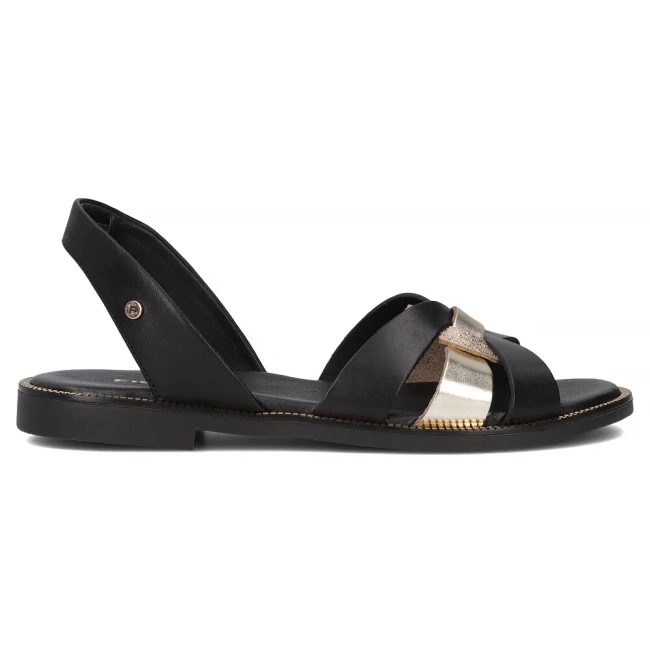 Leather sandals Filippo 40382 black