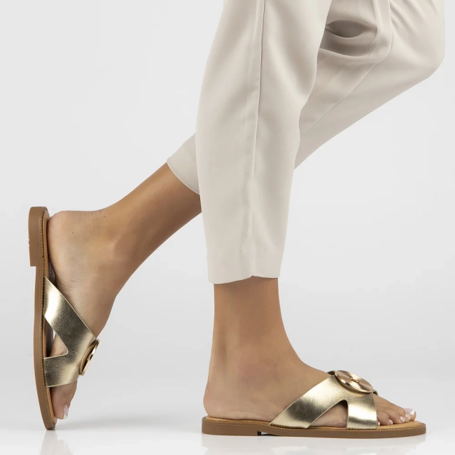 Slippers Filippo DK6923/25 GO gold