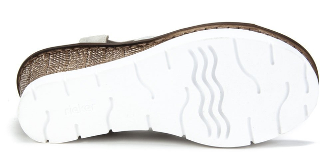 Sandals Rieker 65540-40 grey