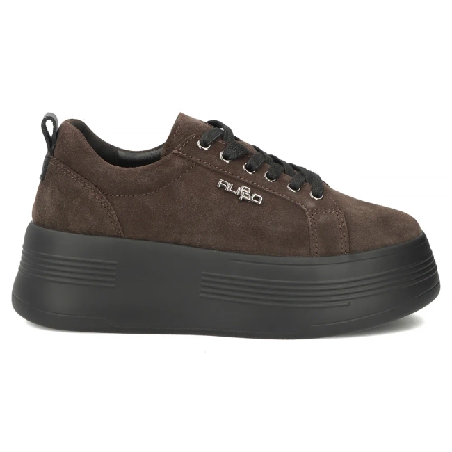Leather sneakers Filippo DP8114/26 D BR brown