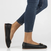 Leather ballerinas Filippo DP6856/25 BK black